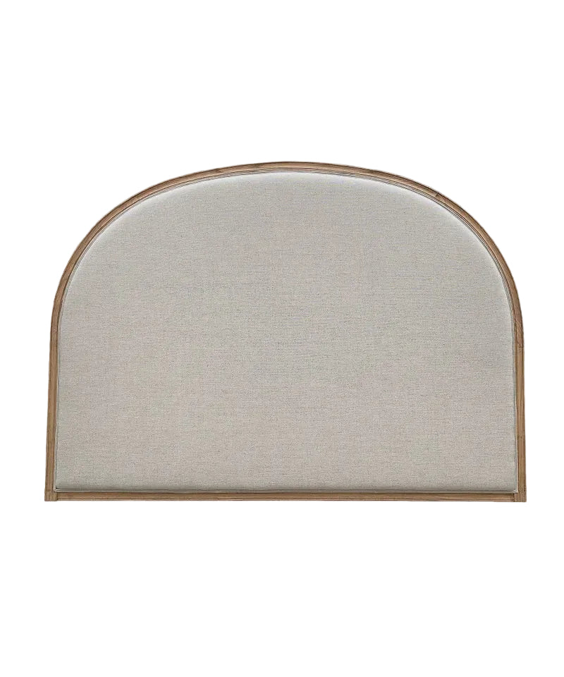 Bed Head Arch Natural Linen King