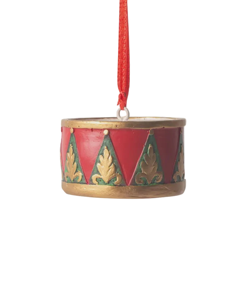 XMAS Hanging Decorated Drum