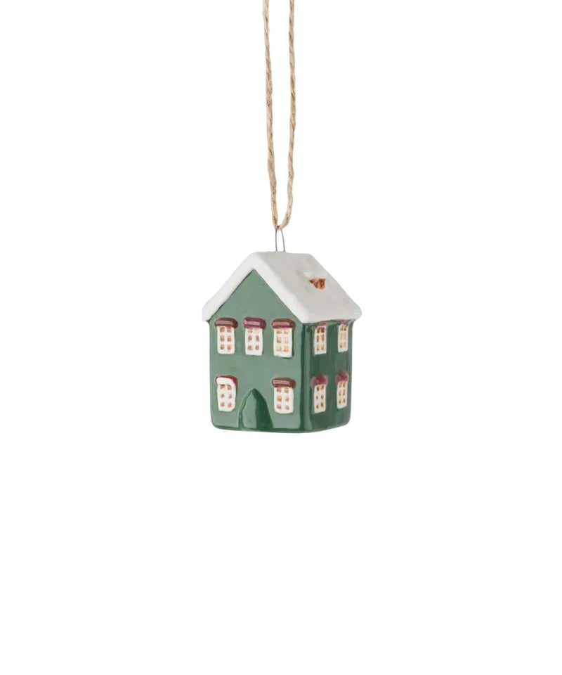 Hanging Mini House Green