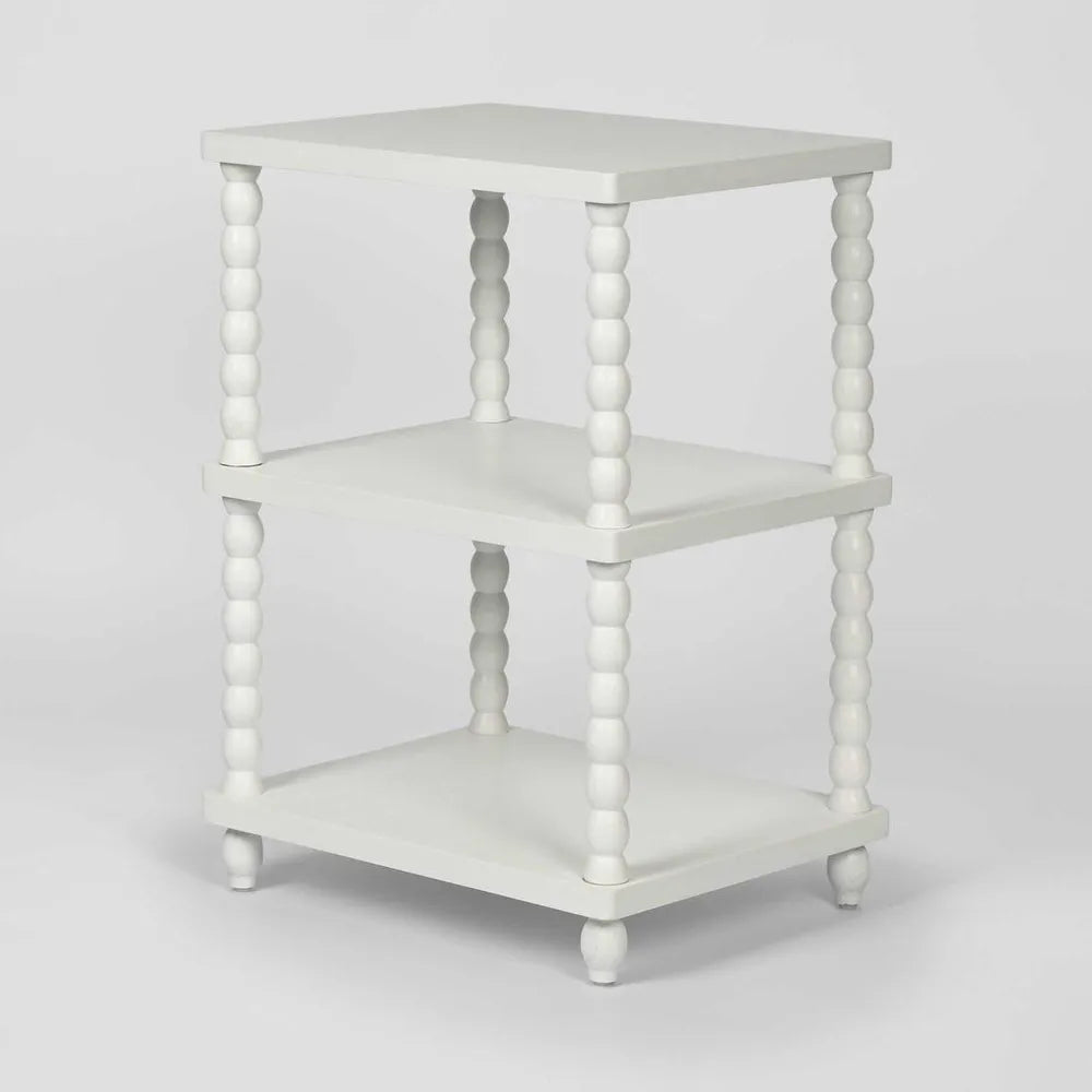 Side Table Bobbin White