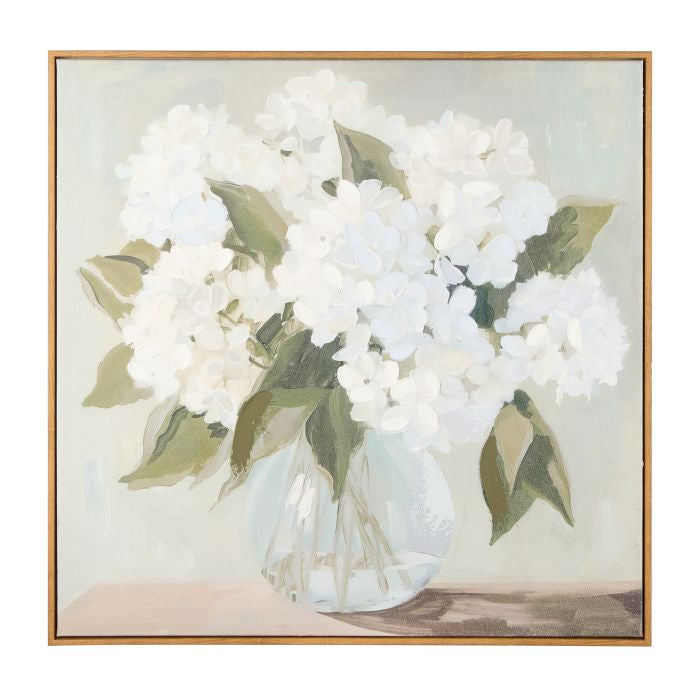 Hand Painted Print Penola 80x80cm