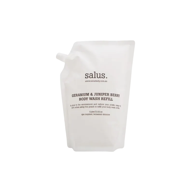 Body Wash Geranium & Juniper Berry Refil