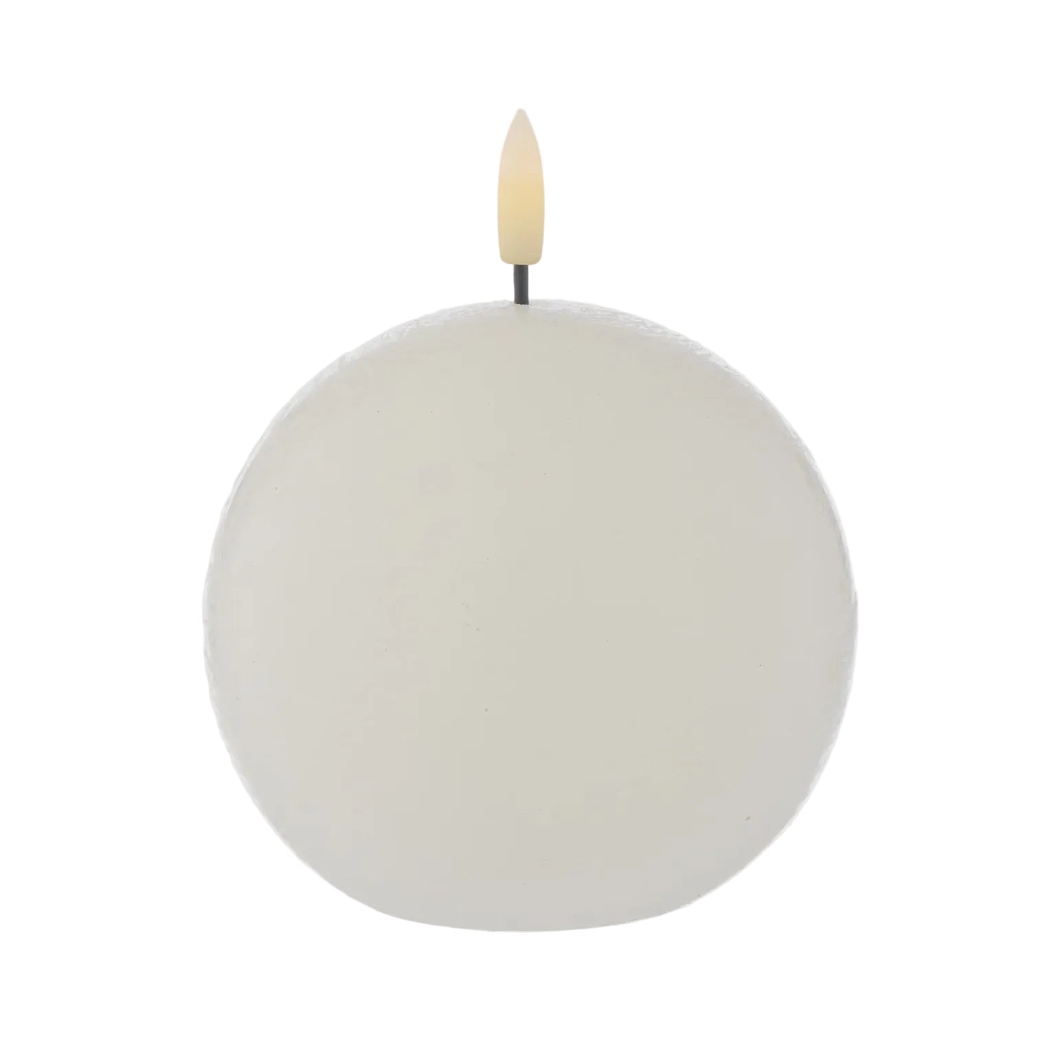 Candle Led Ball White 9cm
