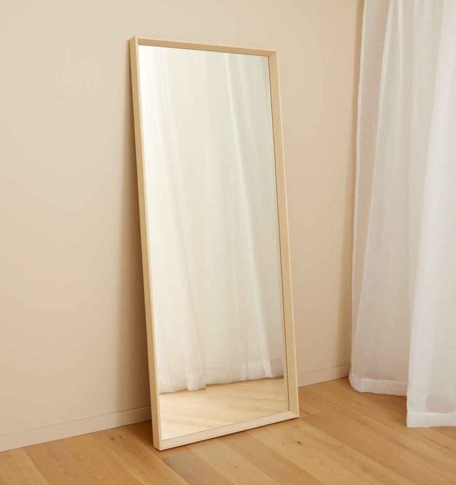 Mirror Hugo Light Timber  76 x 178 cm