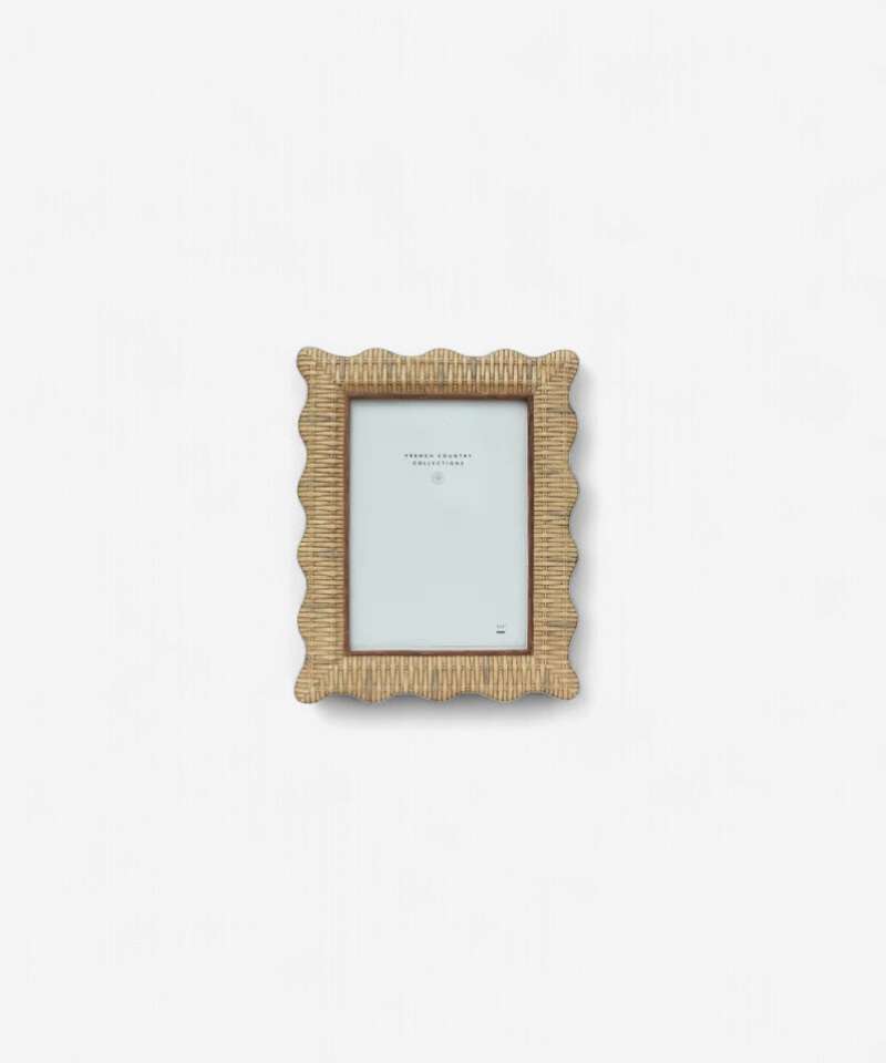 Photo Frame Rattan Wavy 5x7