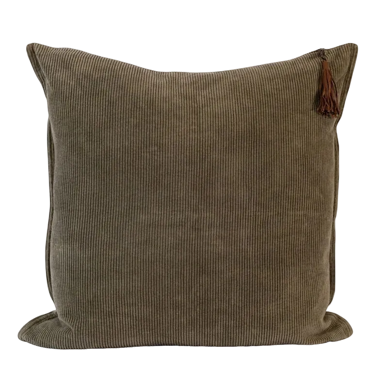 Cushion Hudson Corduroy Moss 60cm