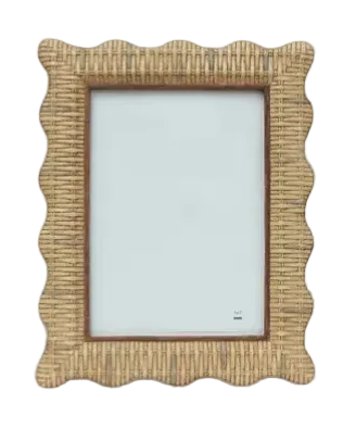 Photo Frame Rattan Wavy 5x7