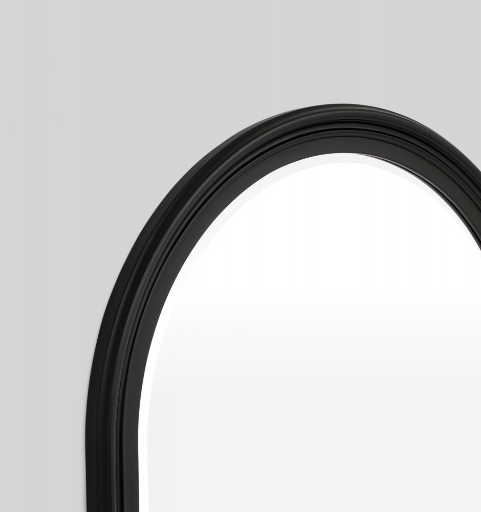 Mirror Iona Arch Black 100 x 180