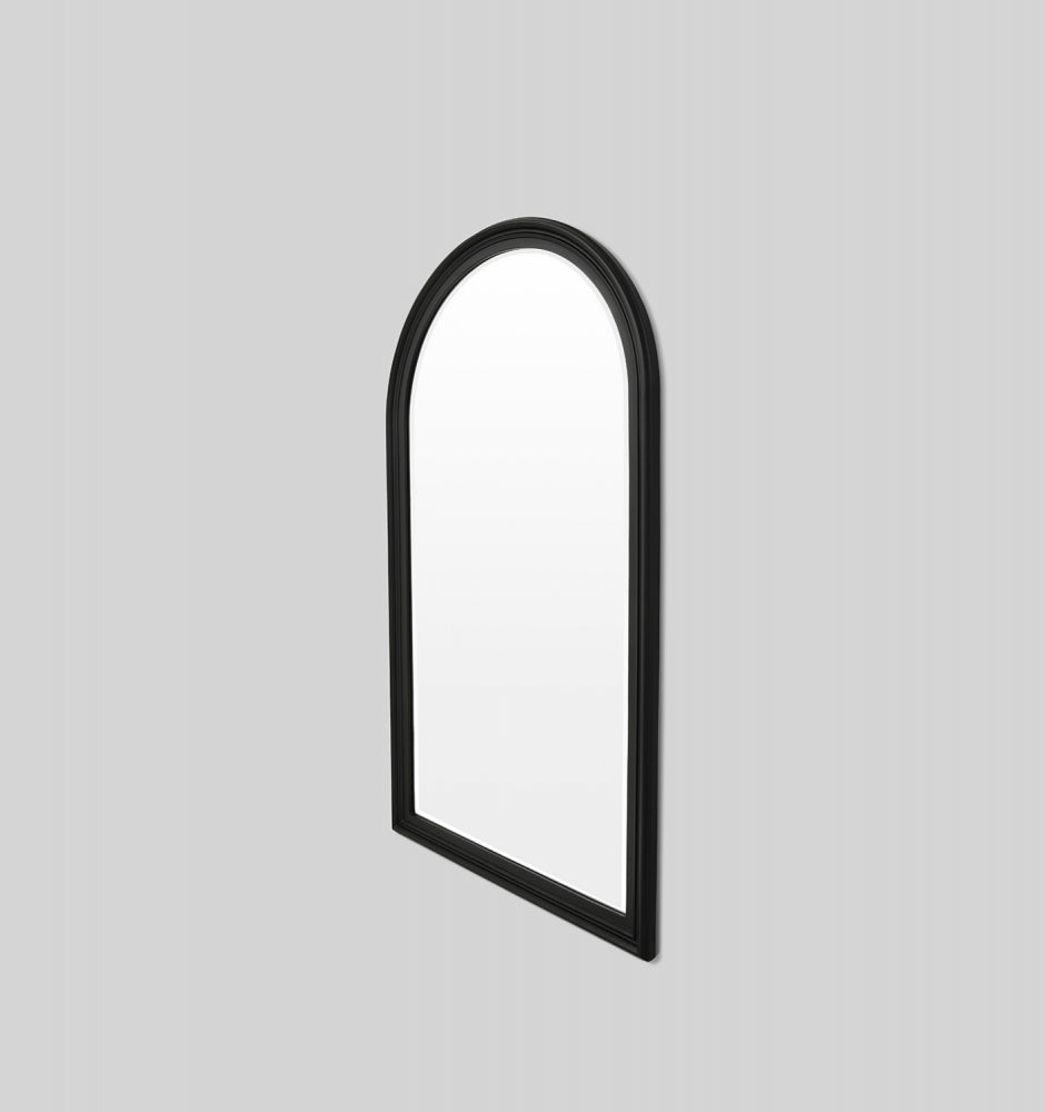 Mirror Iona Arch Black 100 x 180
