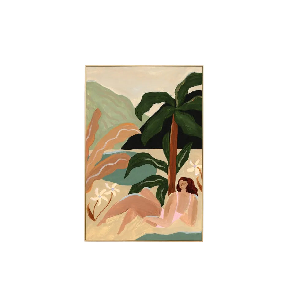 Print Island Grn 1 82x122