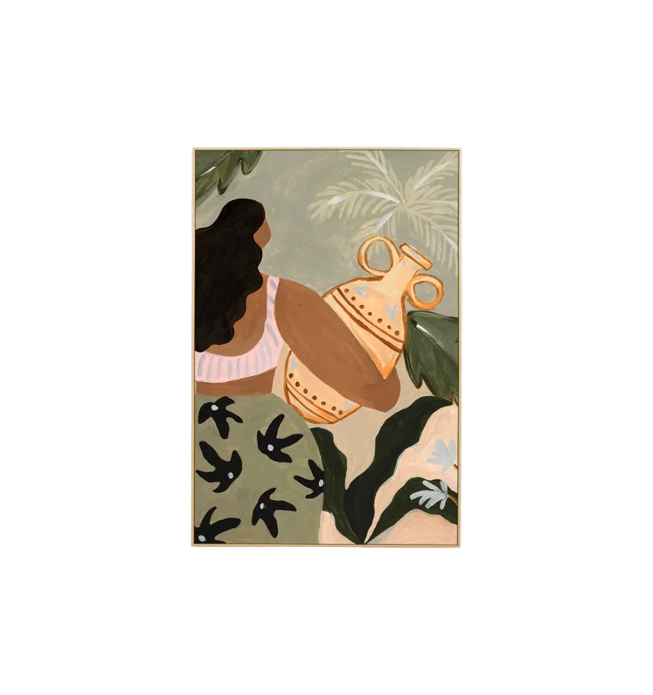 Print Island Grn 2 82x122