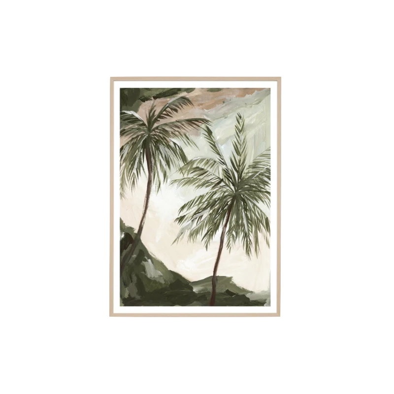 Print Island Study Green 100x140