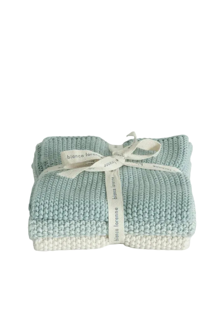 Washer Lavette Duck Egg Set/3