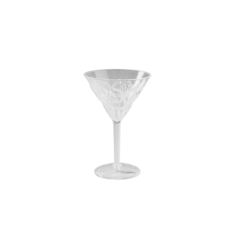 Martini Acrylic Glass Clear