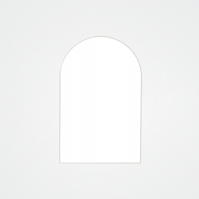 Mirror Arch White 55x85