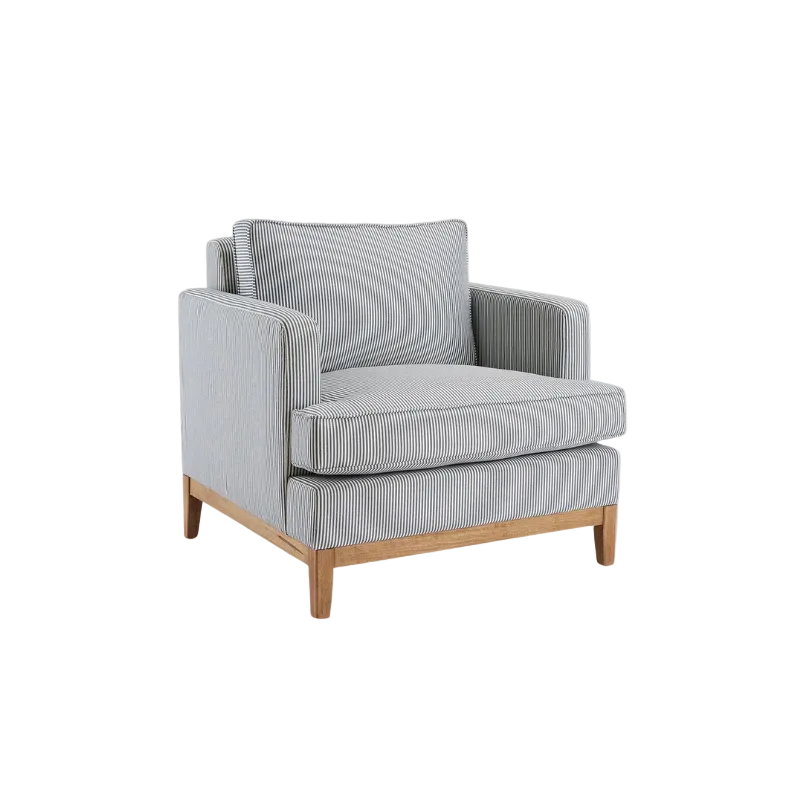 Chair Morris Blue Stripe