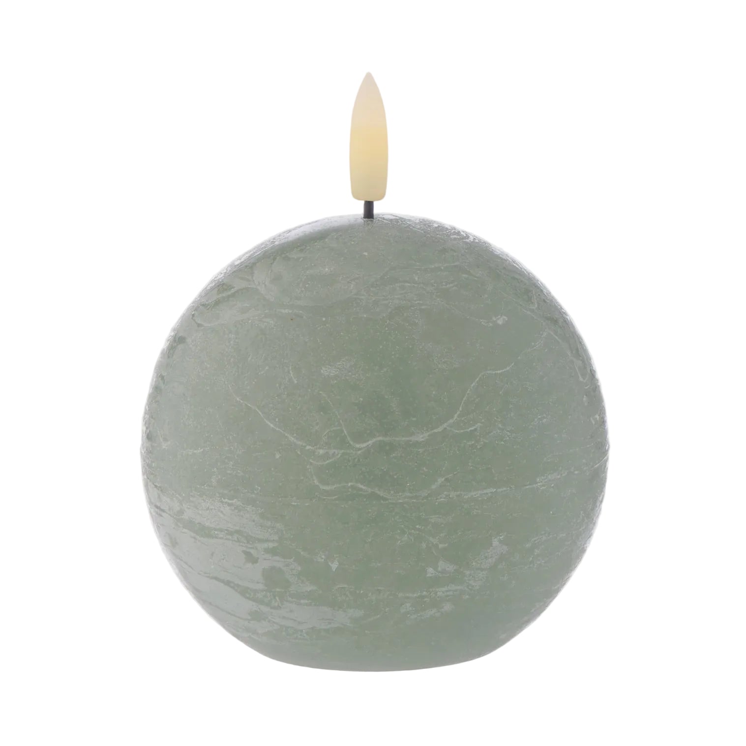 Candle Hughe LED Ball Green 9cm