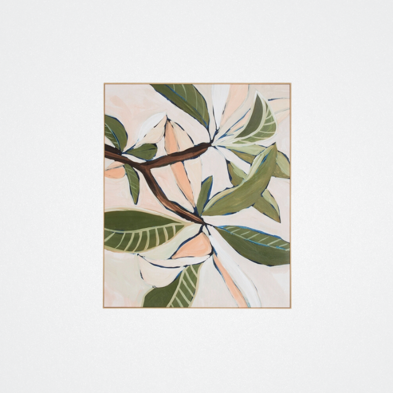 Canvas Painterly Branches 100x120
