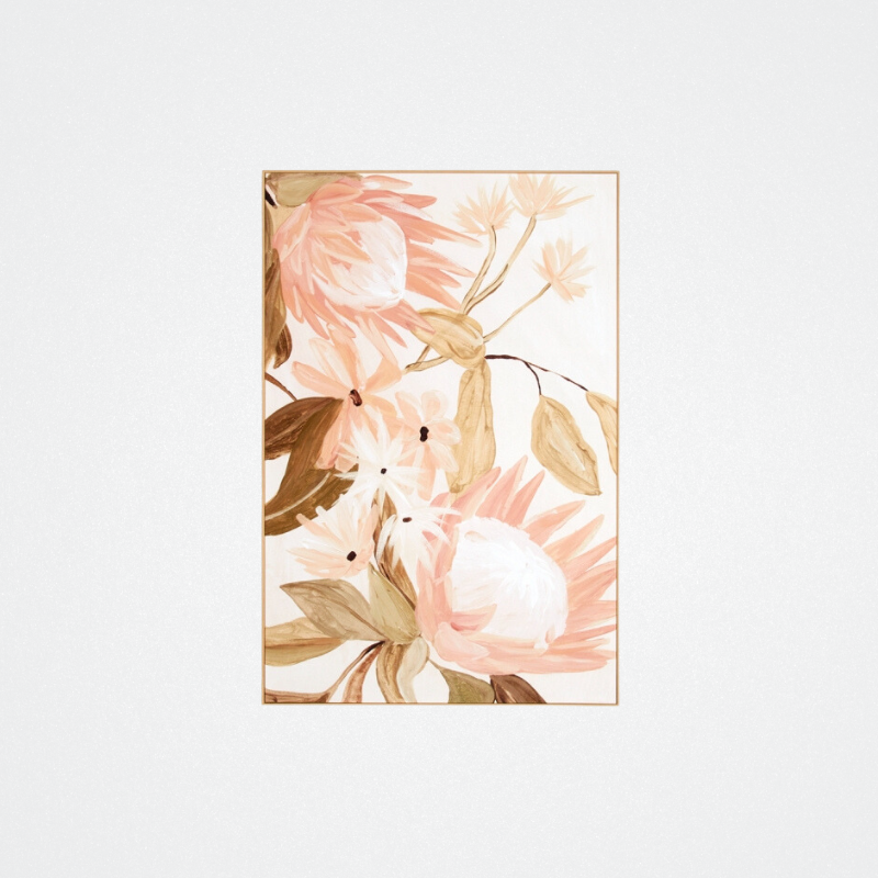 Canvas Painterly Proteas 150x100