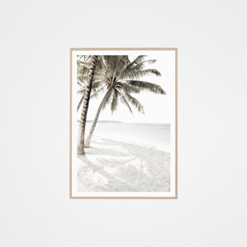 Print Peaceful Palms Raw 87x122