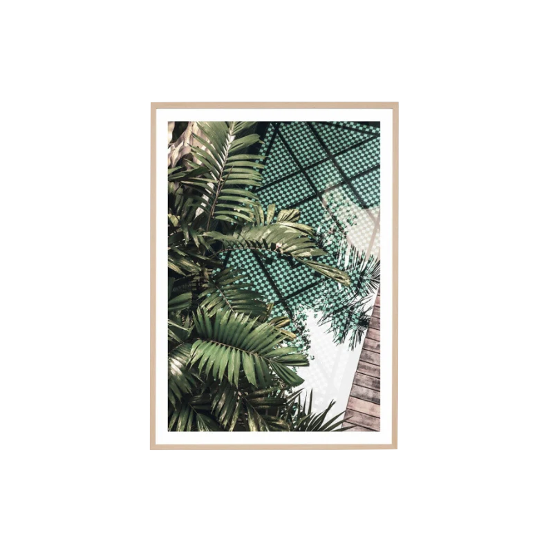 Print Tropical Pool 87x122