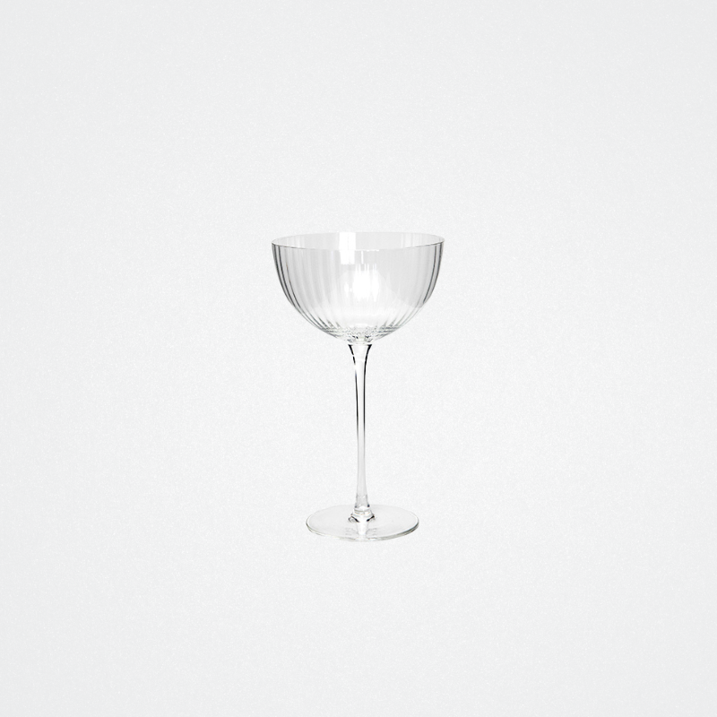 Martini Flute Kirshaw Ribbed