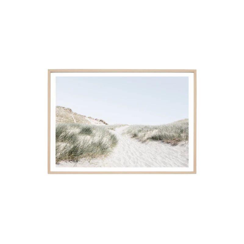 Print Seaside Path Raw 121x86