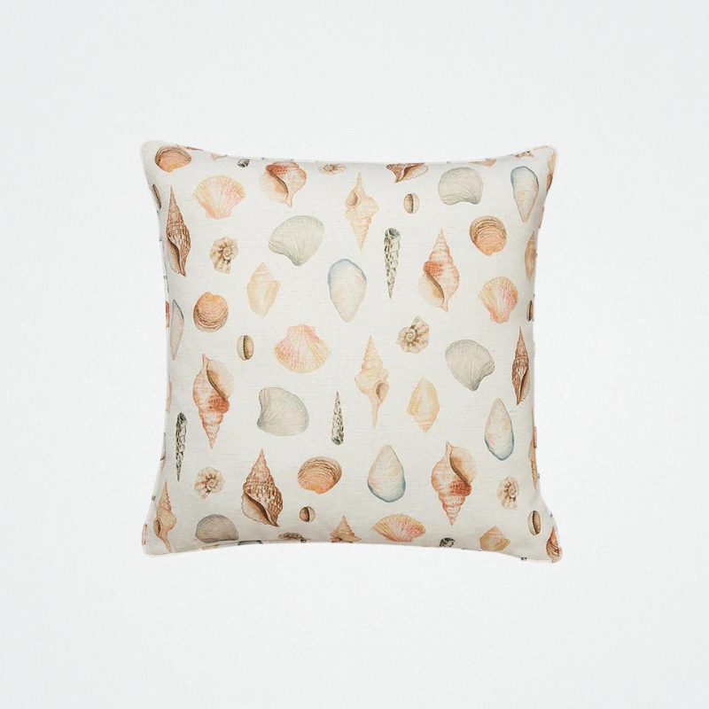 Cushion Shelly Beach Wht 55cm (D)