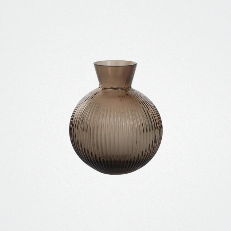 Vase Thornton Glass 10x12 Chestnut