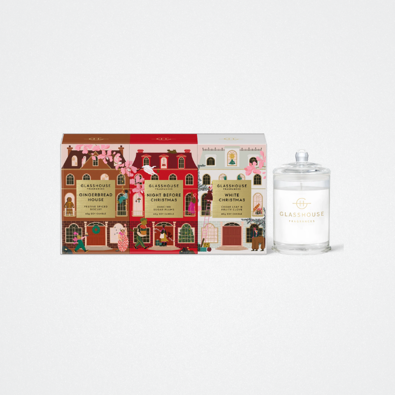 Candle 3x60g Christmas Trio