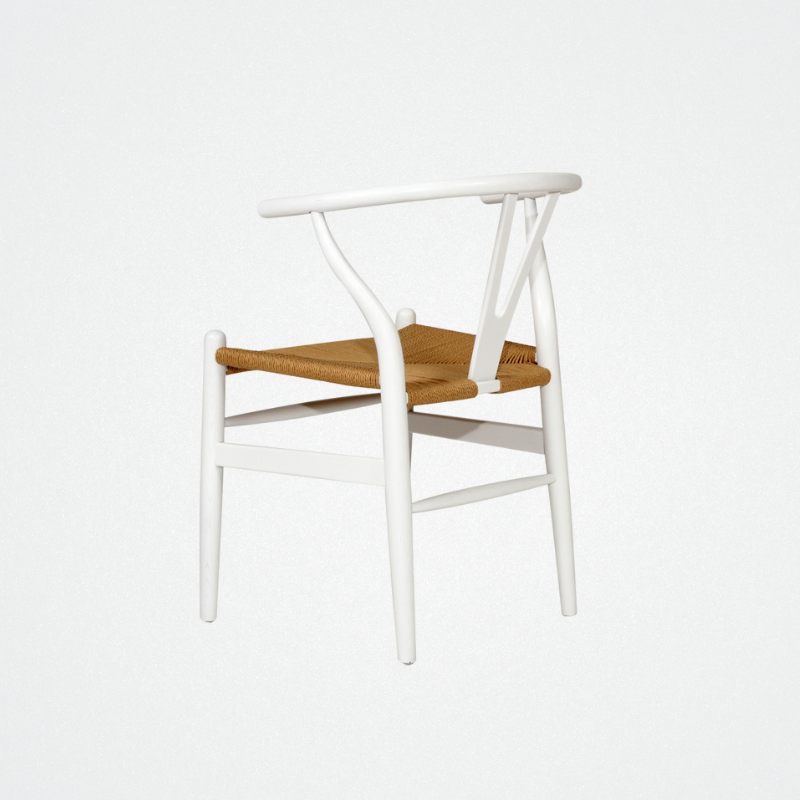 Chair Wishbone Design White