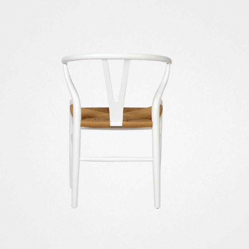 Chair Wishbone Design White