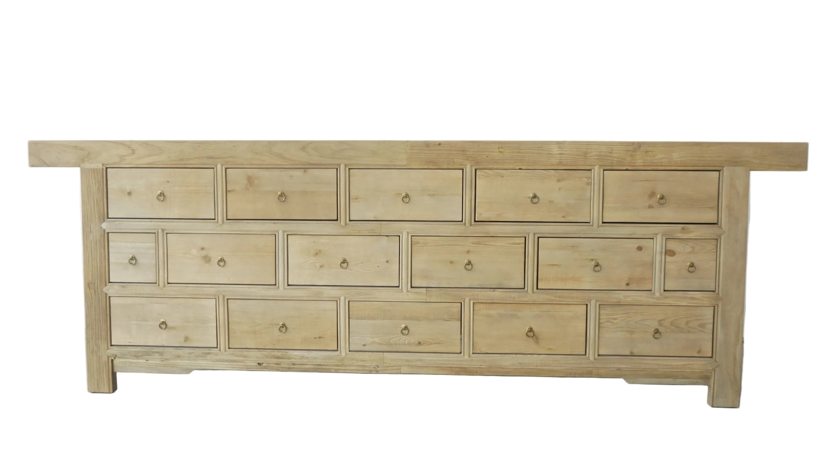 Storage Cabinet Reclaimed Wood 282x55x95H