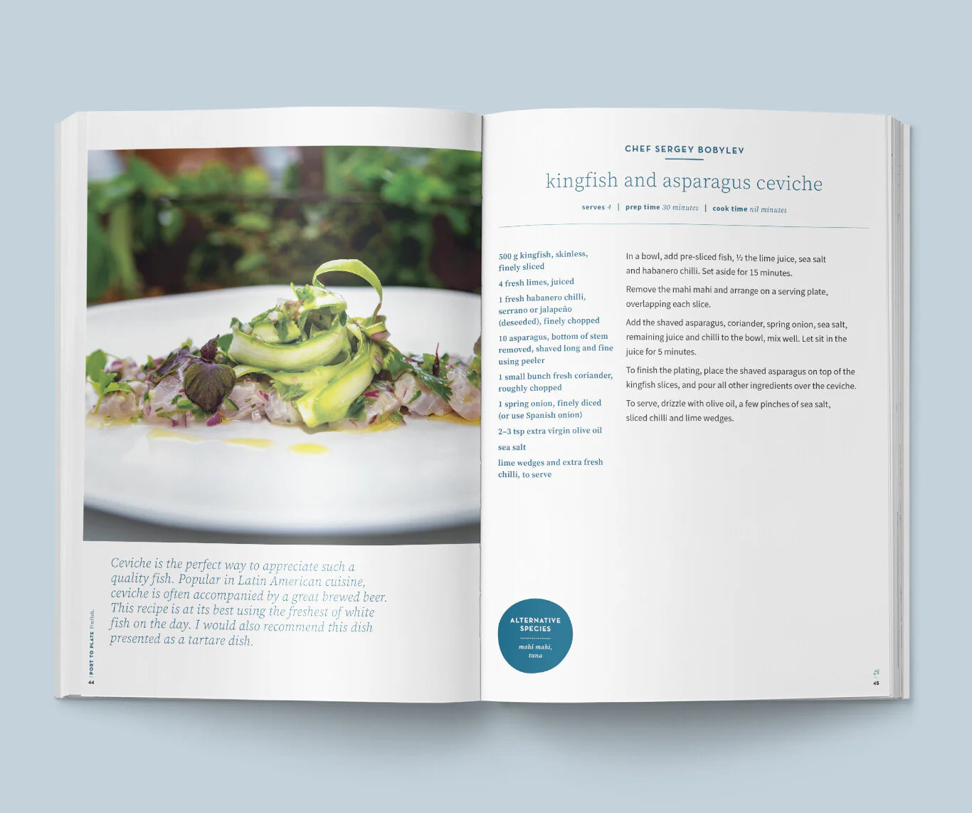Port To Plate Soft Cover