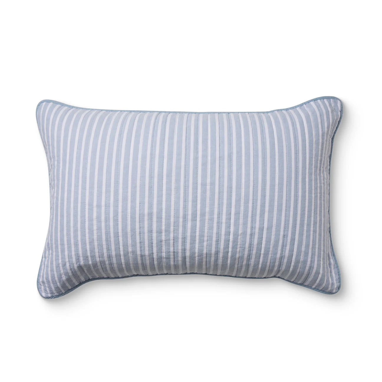 Pillow Case Set Sinclair Blue Stripe 48x73