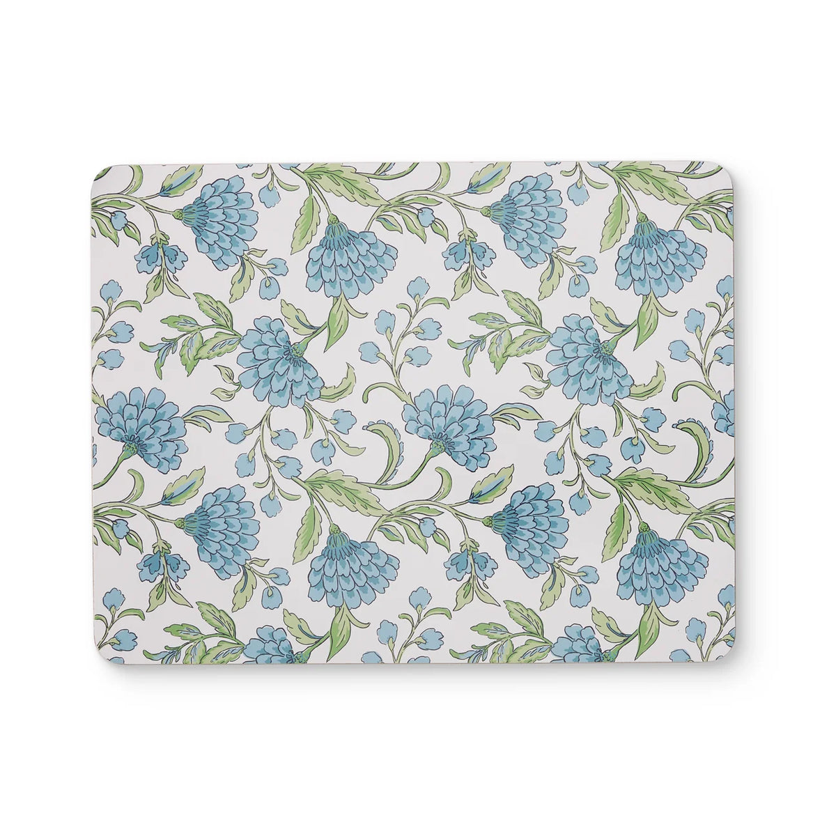 Placemat Georgia BLue Rect Set 4