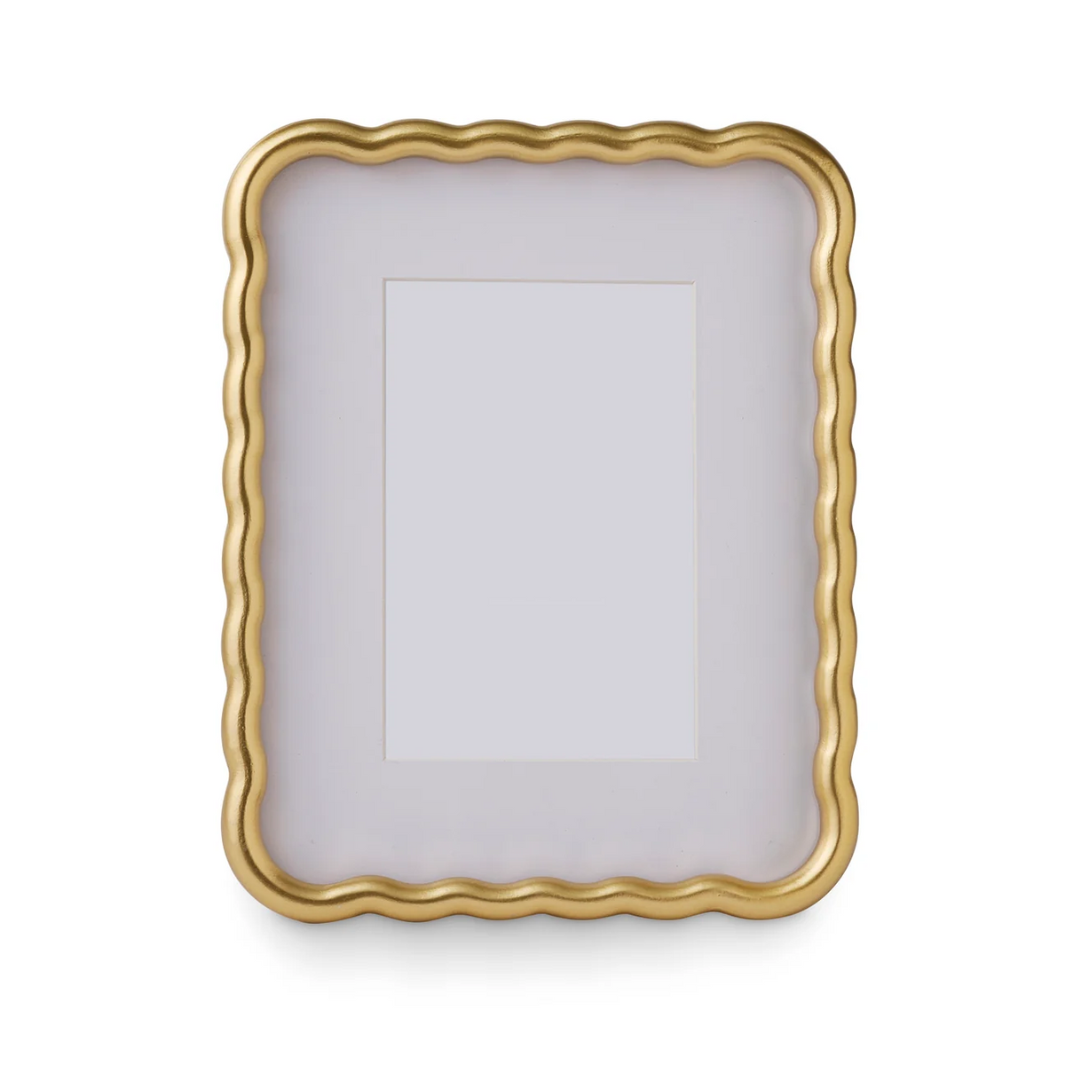 Photo Frame Ripple Gold Mount 4x6