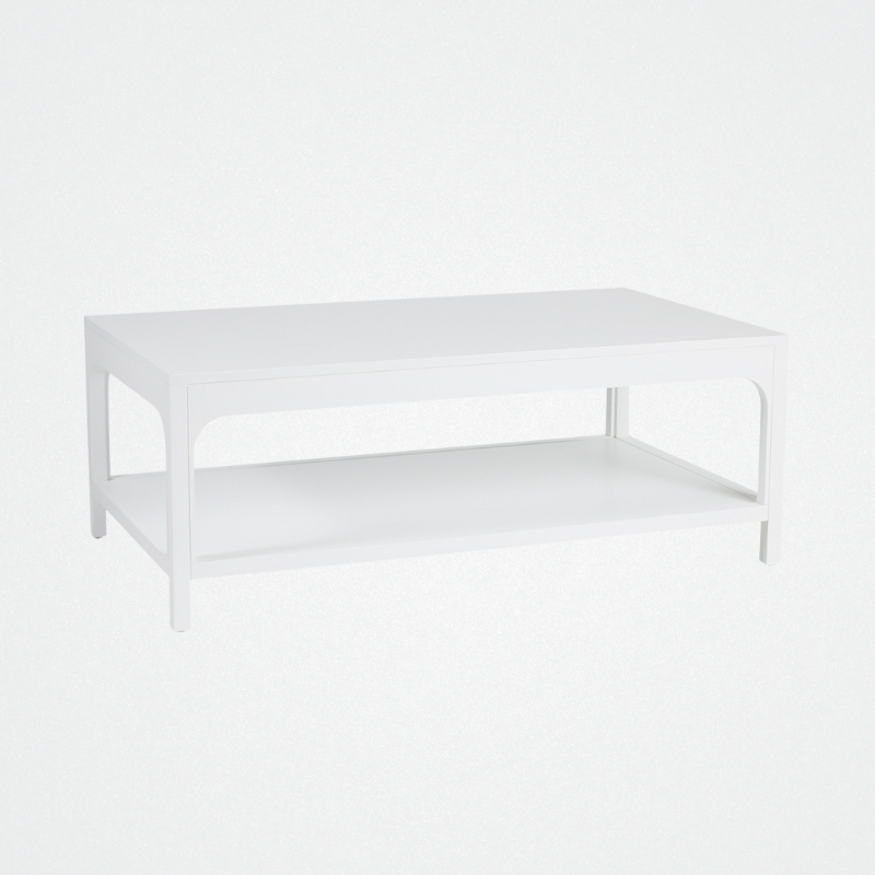 Coffee Table Arc White