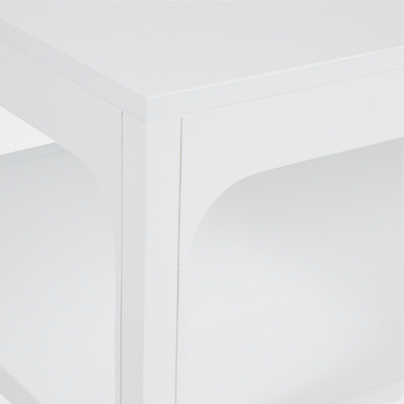 Coffee Table Arc White