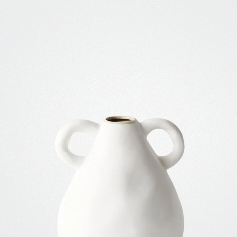 Vase Cavo White 16.5cm