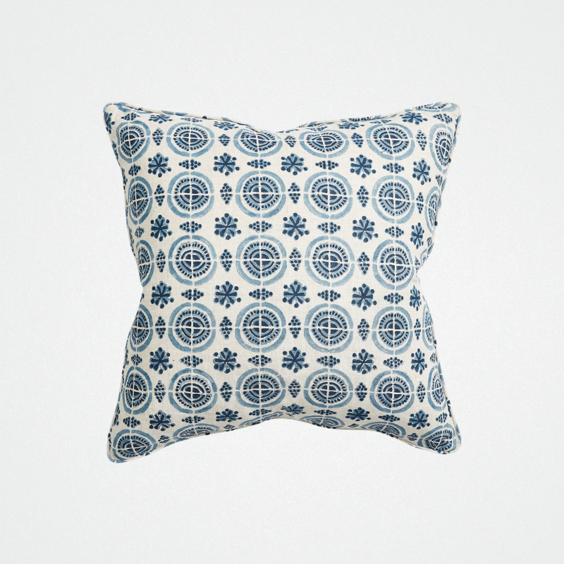 Cushion Amreli Azure Linen 55cm