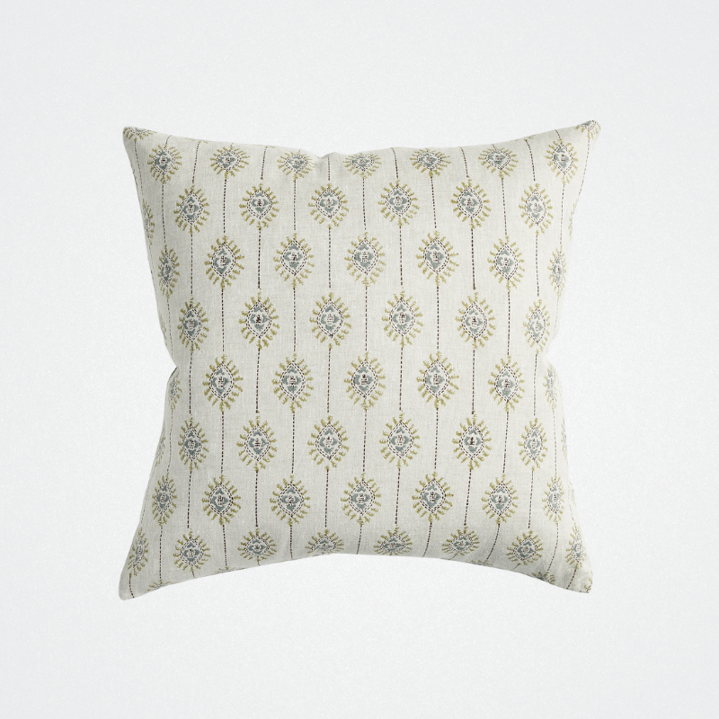 Cushion Bombay Celadon Moss Linen 50cm