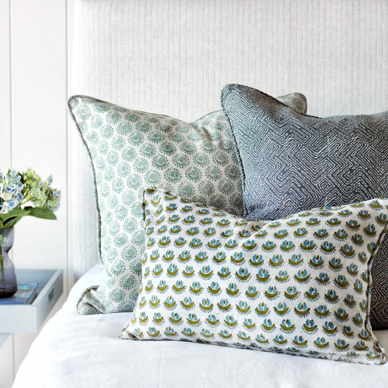 Cushion Lyon Celadon 50cm