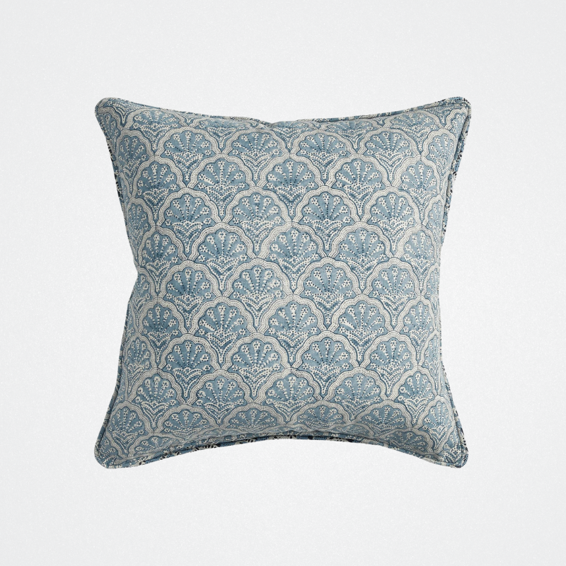 Cushion St Tropez Azure Linen 50cm