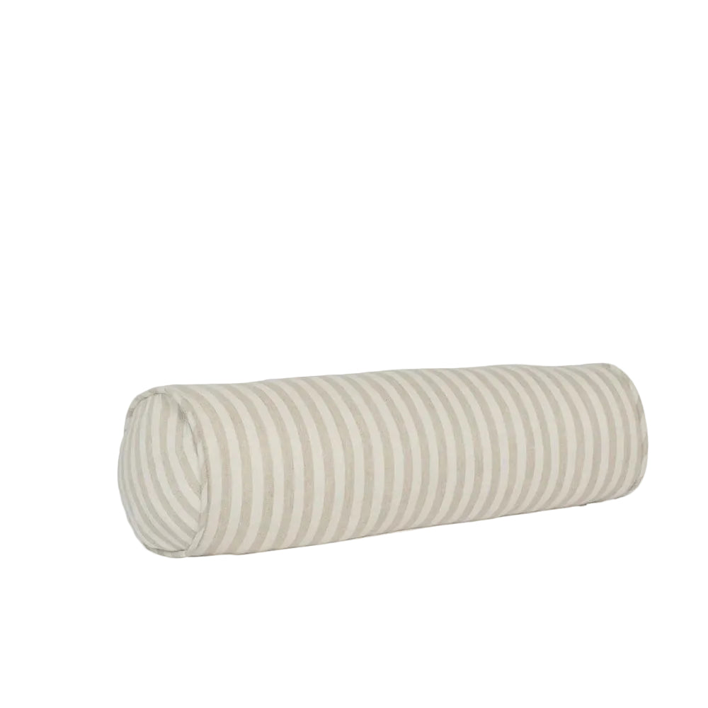 Drifter Alfresco Outdoor Bolster - White/Natural 20x60cm
