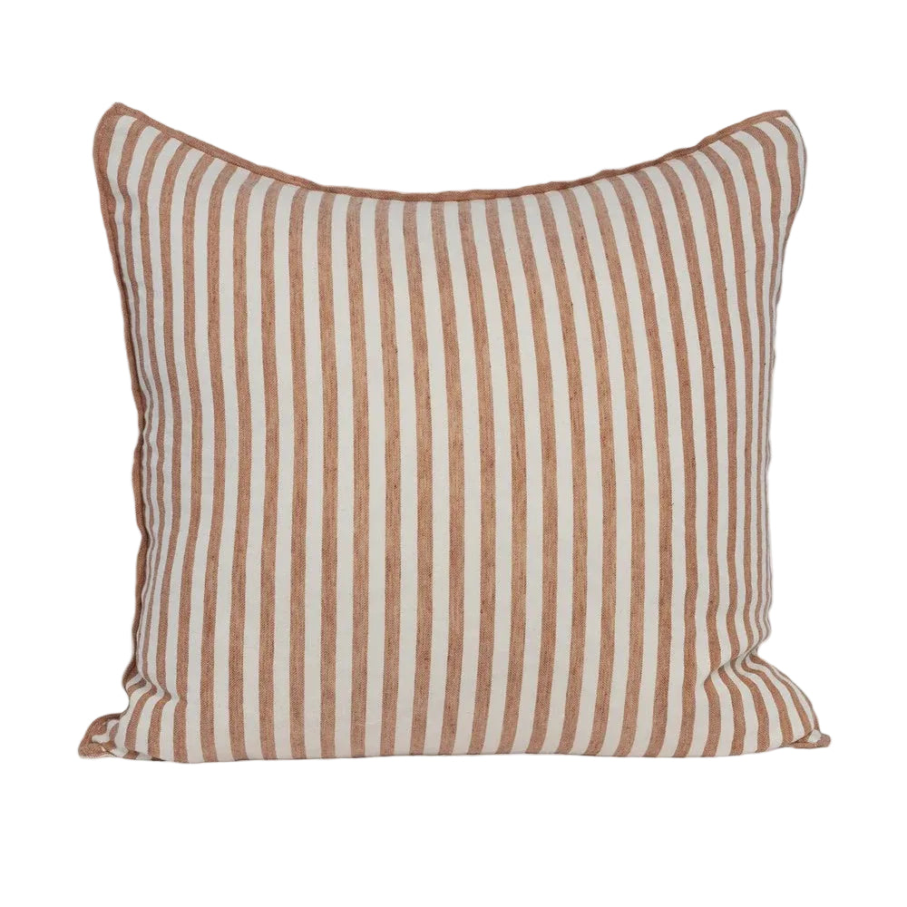 Drifter Alfresco Outdoor Cushion - White/Nutmeg 60x60cm