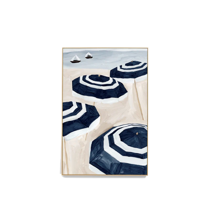 Canvas European Beach Blue 2 70x105