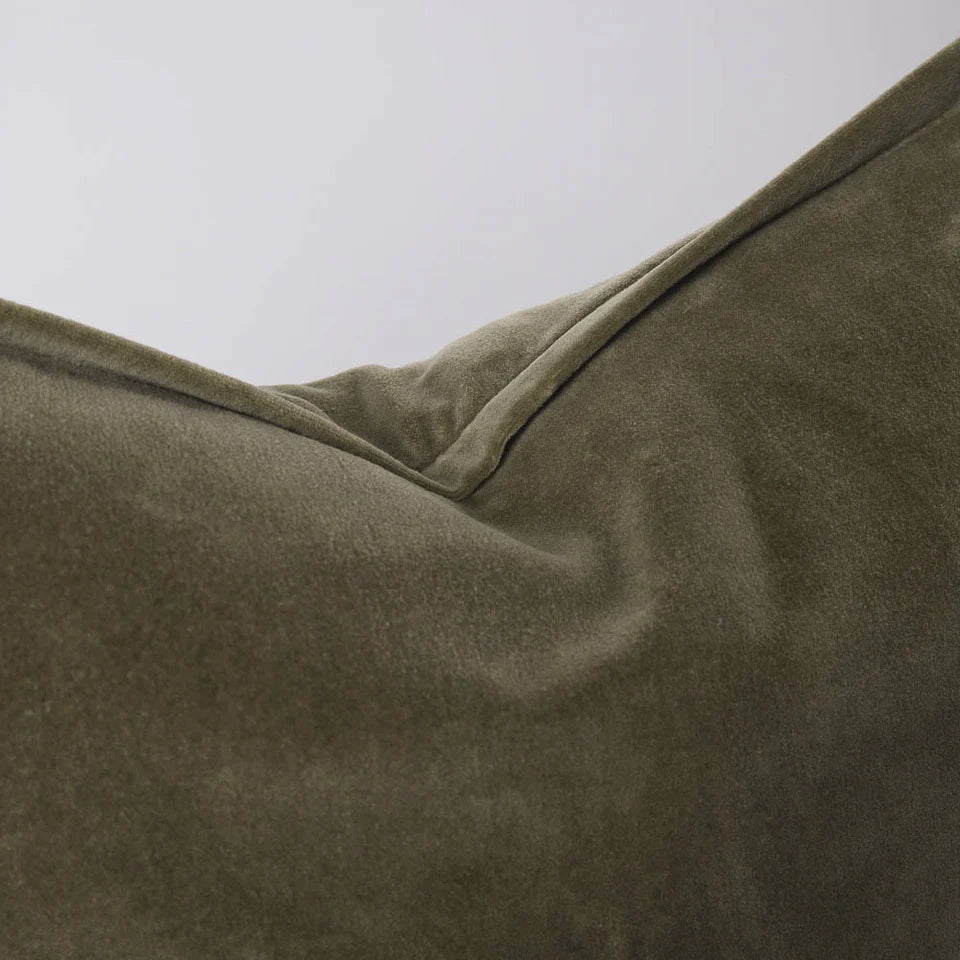 Cushion Evelyn Velvet Olive 40x60cm