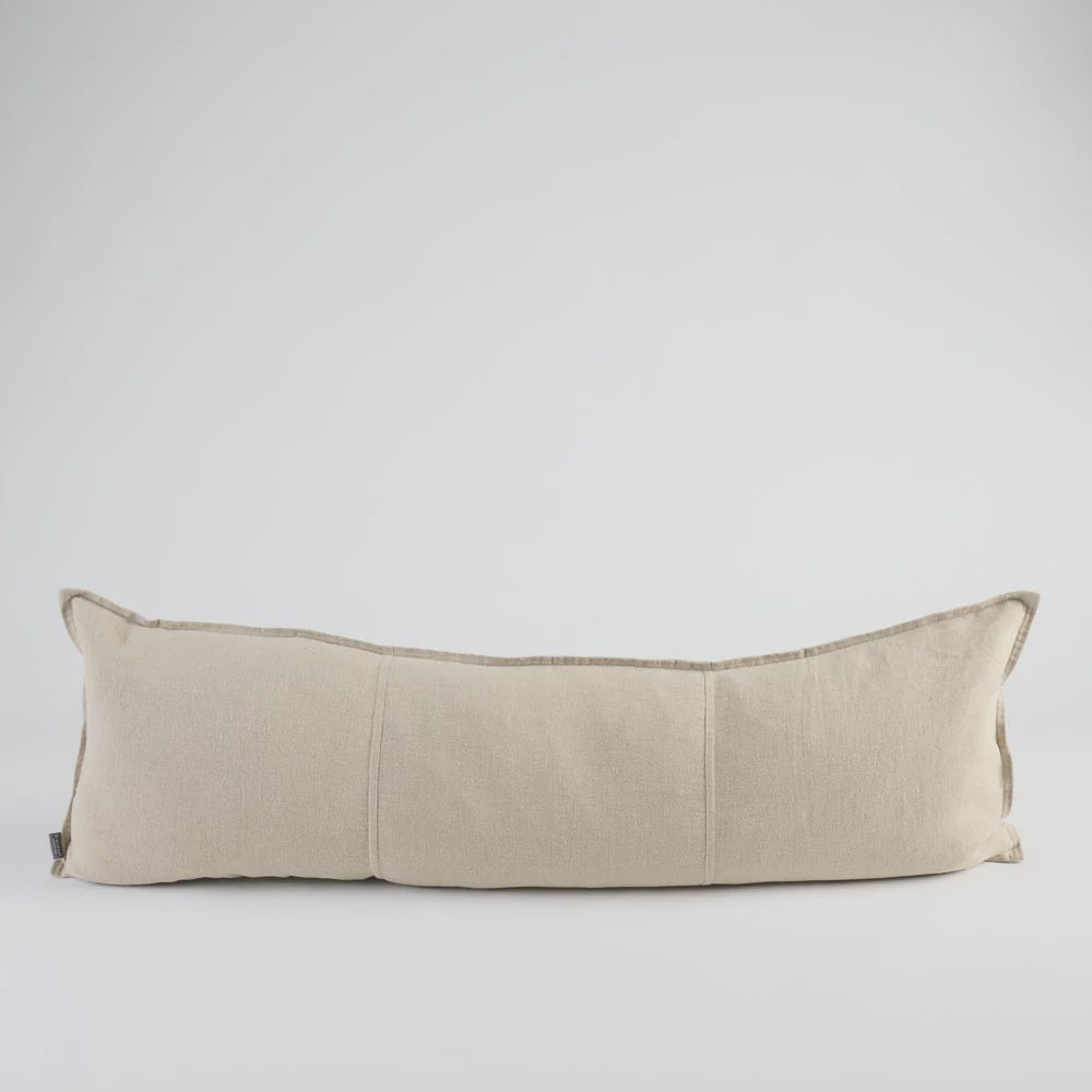 Cushion Lumbar Luca Natural 120x40cm