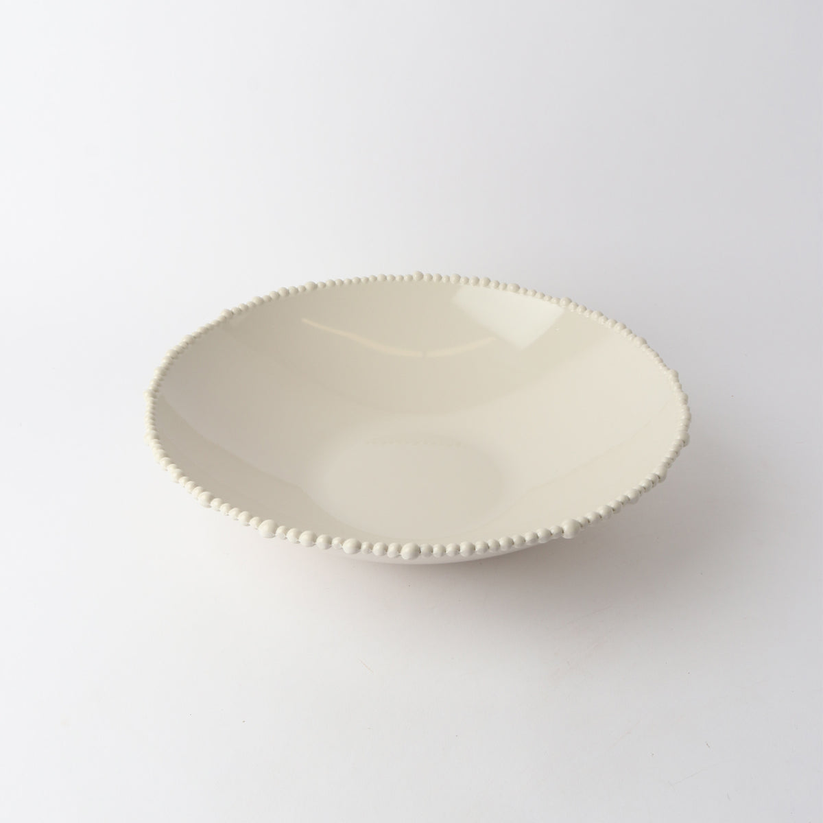 Melamine Pearl Tappered Bowl 19cm - Sand